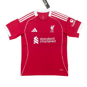 25/26 Liverpool home jerseys