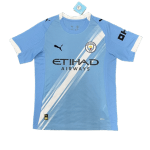 25/26 Manchester City home jerseys